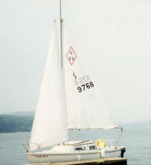 Adventuress on Candlewood Lake